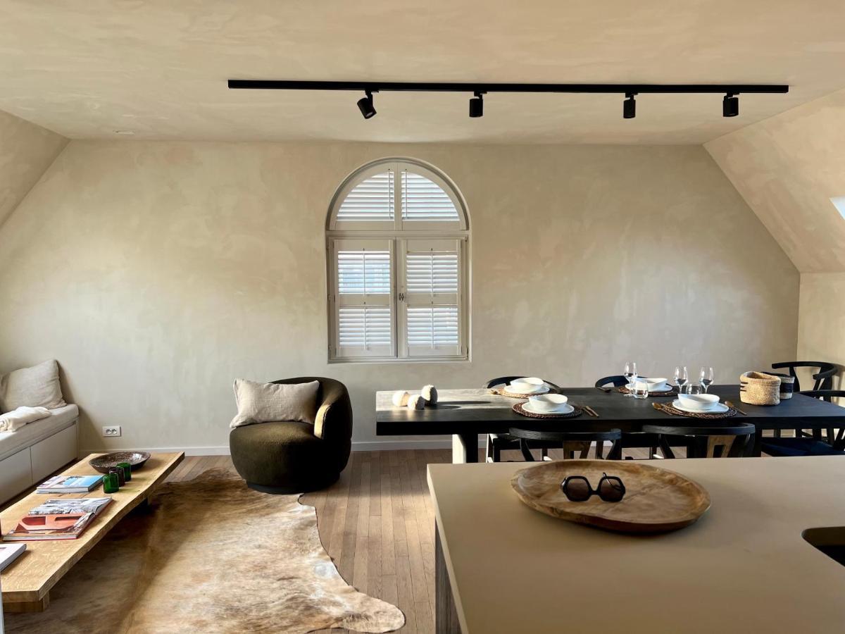 Luxe Duplex Met Prive Parking Apartment Knokke-Heist Bagian luar foto