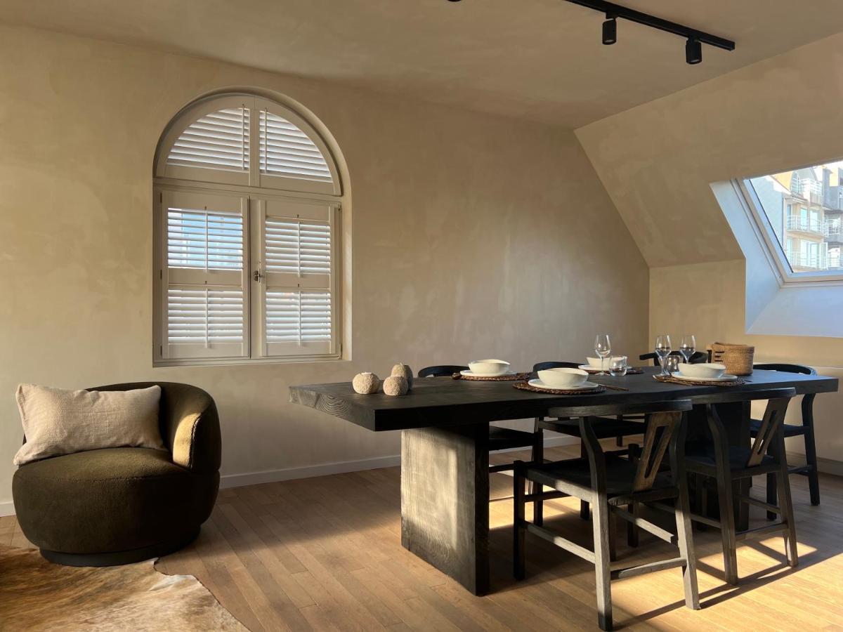 Luxe Duplex Met Prive Parking Apartment Knokke-Heist Bagian luar foto