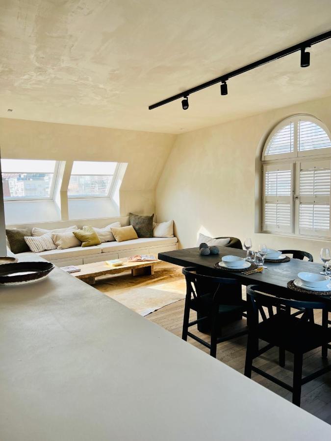 Luxe Duplex Met Prive Parking Apartment Knokke-Heist Bagian luar foto